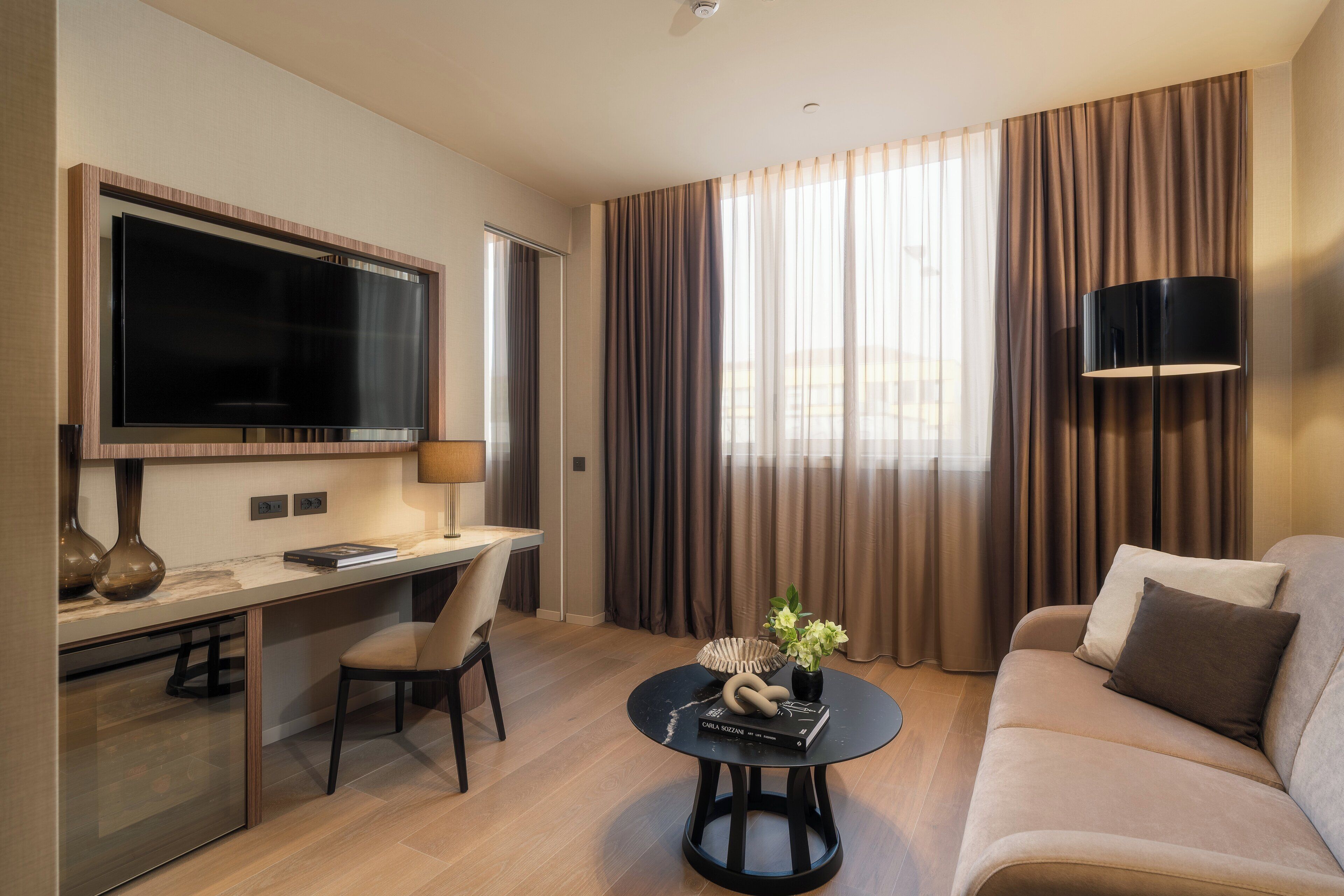 Suite, 1 King Bed | Egyptian cotton sheets, premium bedding, down comforters, pillowtop beds