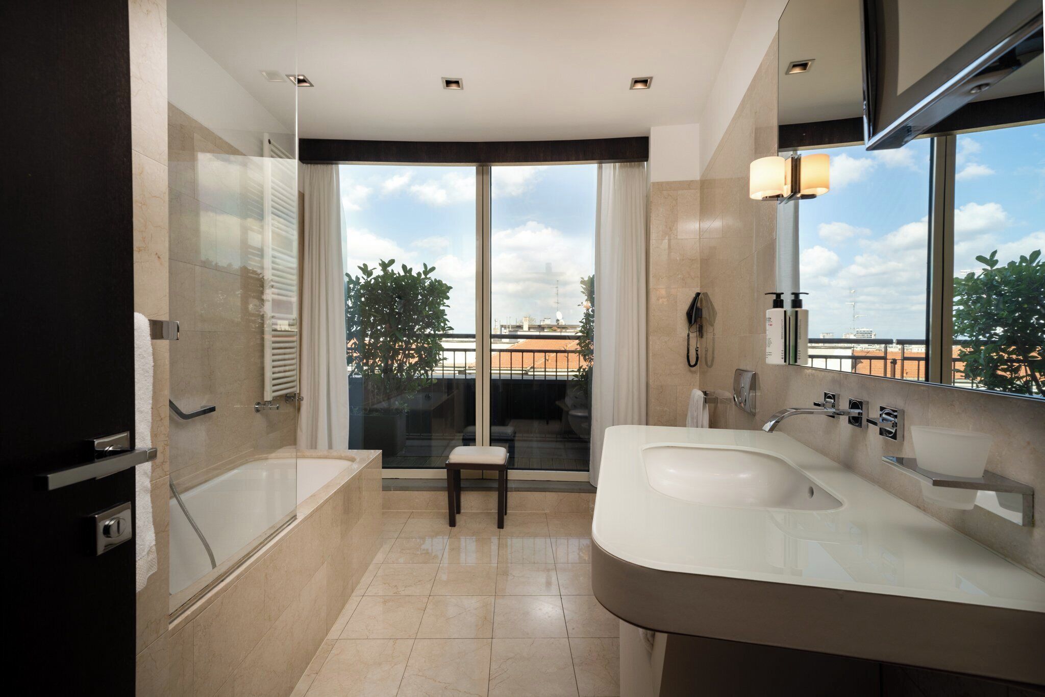 premium room, 1 king bed, balcony | 1 bedroom, egyptian cotton sheets, premium bedding, down duvets