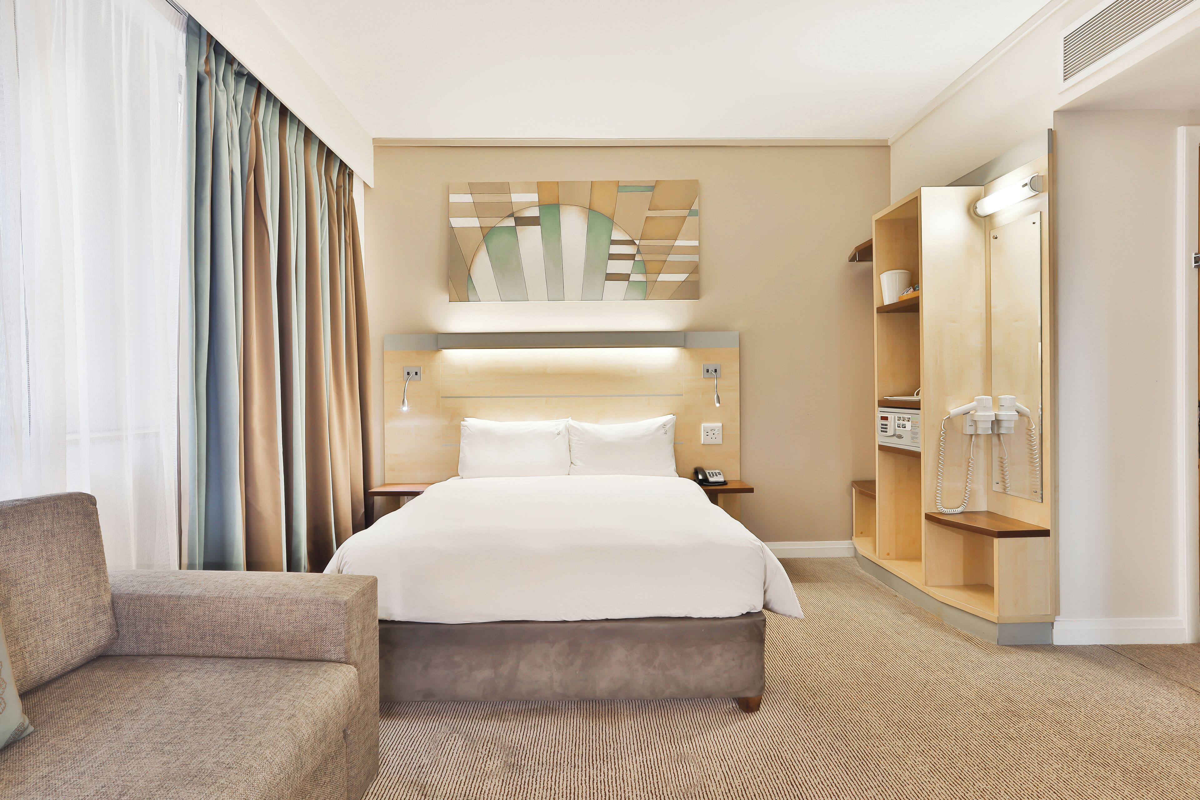 Chambre Standard, 1 lit double et 1 canapé-lit, fumeur