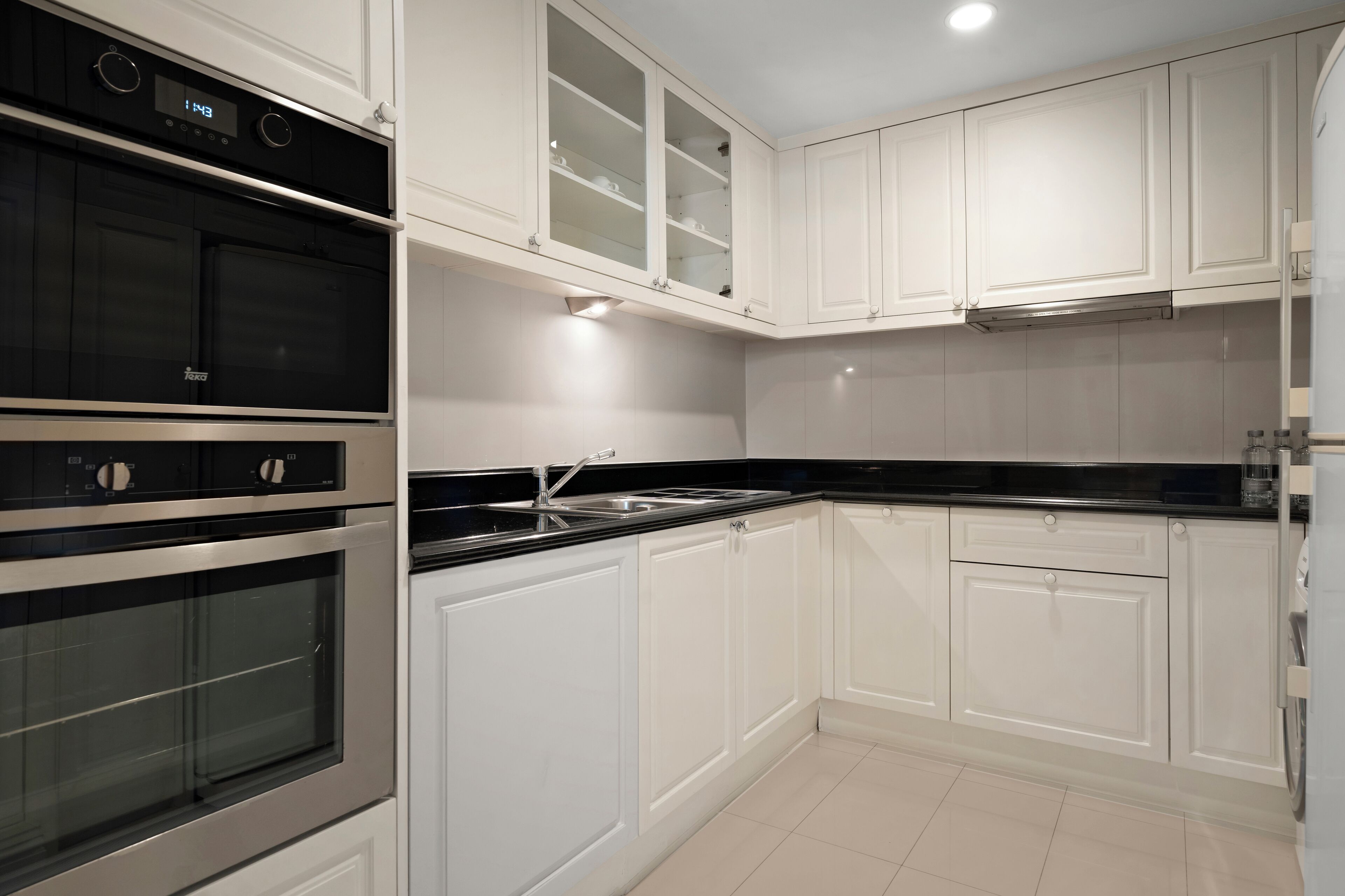 three bedroom executive suite | private kitchen | fridge, microwave, coffee/tea maker