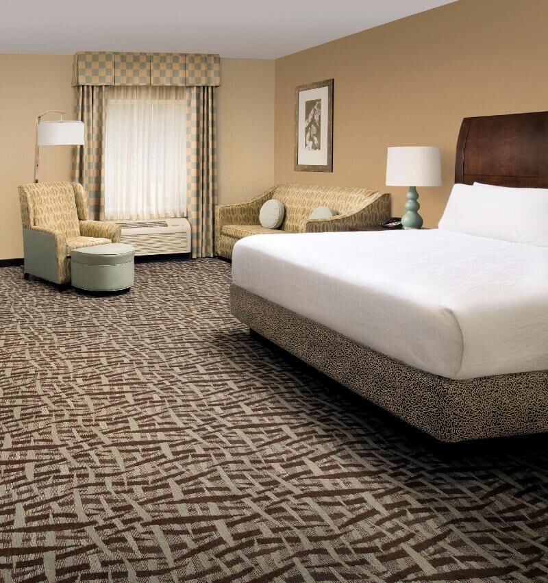 Premium bedding, down comforters, Select Comfort beds, desk
