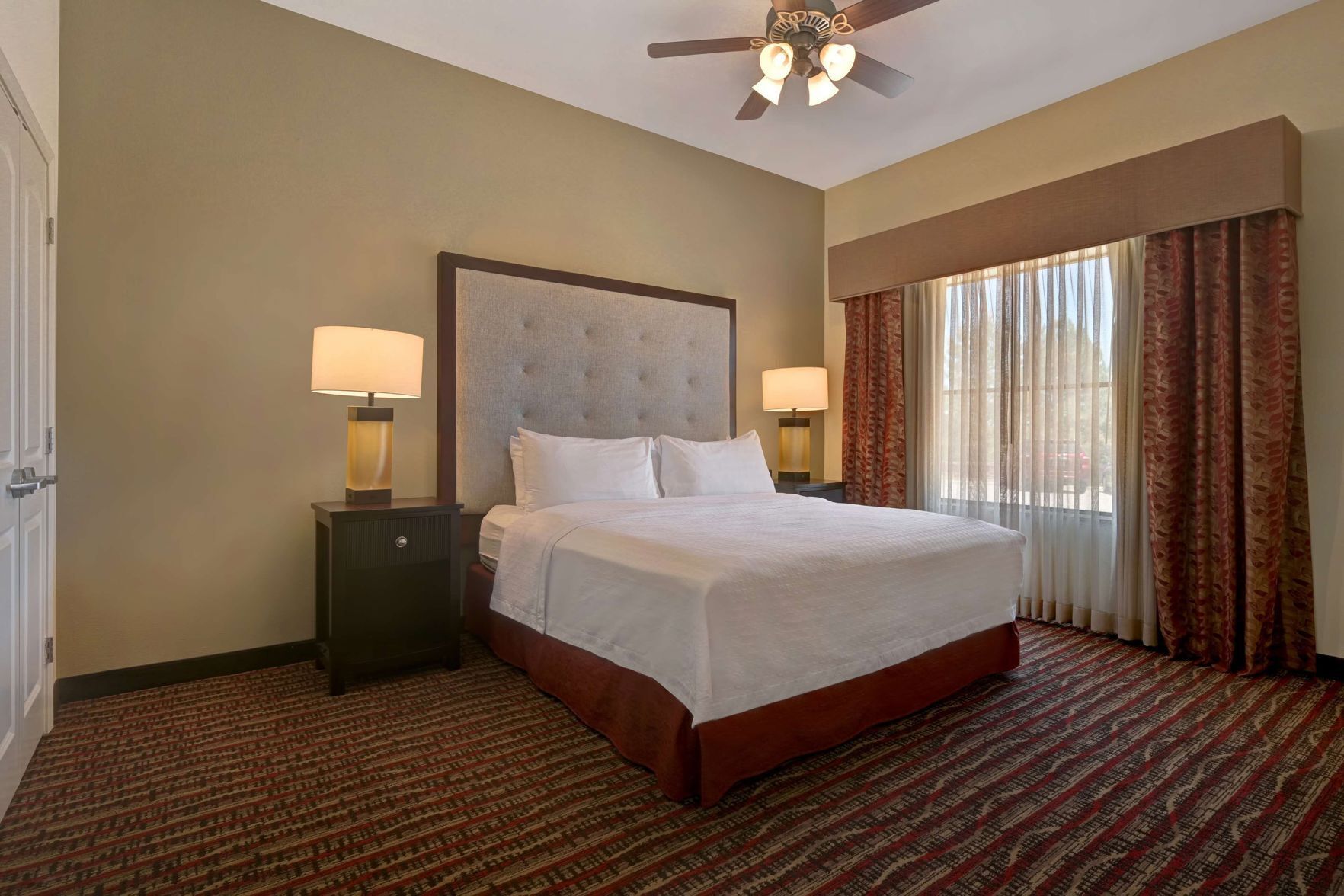 Hypo-allergenic bedding, individually decorated, individually furnished