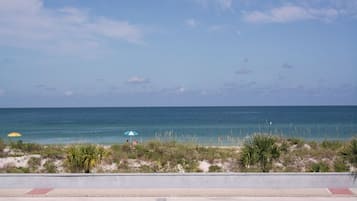 Blick von der Unterkunft