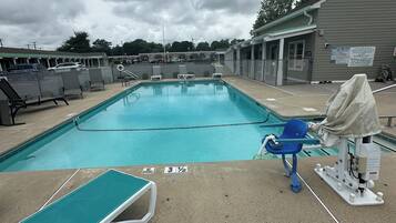 Seasonal outdoor pool