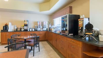 Free continental breakfast