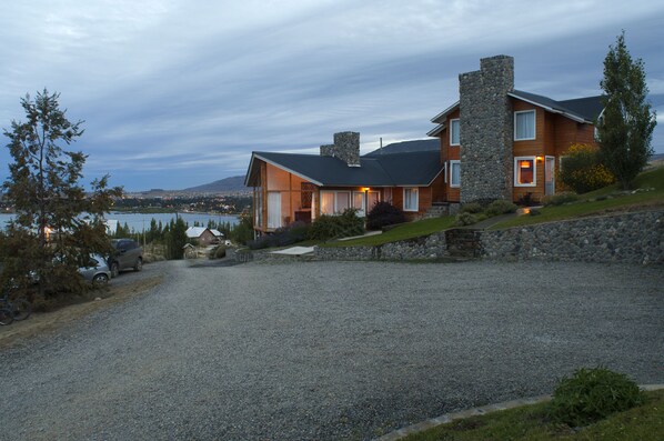 Fassade der Unterkunft