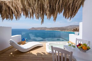 Terrace/patio - Greco Philia Hotel Boutique (Mykonos)