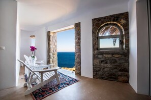 Suíte luxo, vista para o mar | Vista do quarto