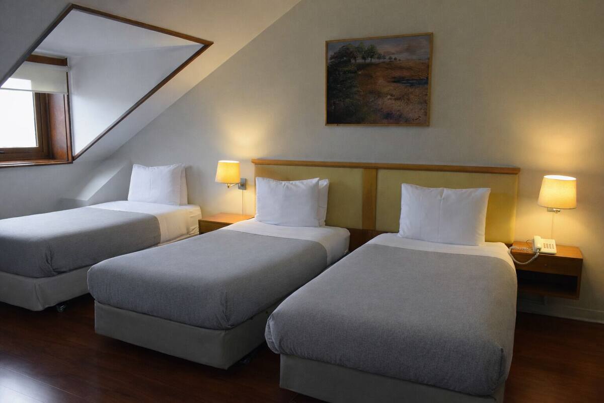 Standard Triple Room, 3 Single Beds | Premium bedding, pillow-top beds, minibar, in-room safe