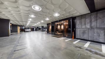 Overnatningsstedets indgangsparti