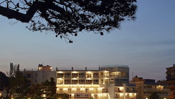 Front of property - evening/night