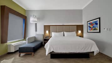 Blackout drapes, iron/ironing board, free WiFi, bed sheets