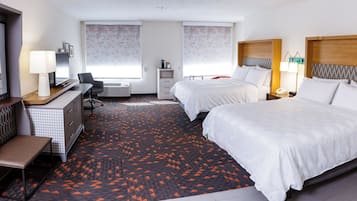 Standard Room, 2 Double Beds, Accessible (Comm & Mobil, Accessible Tub)