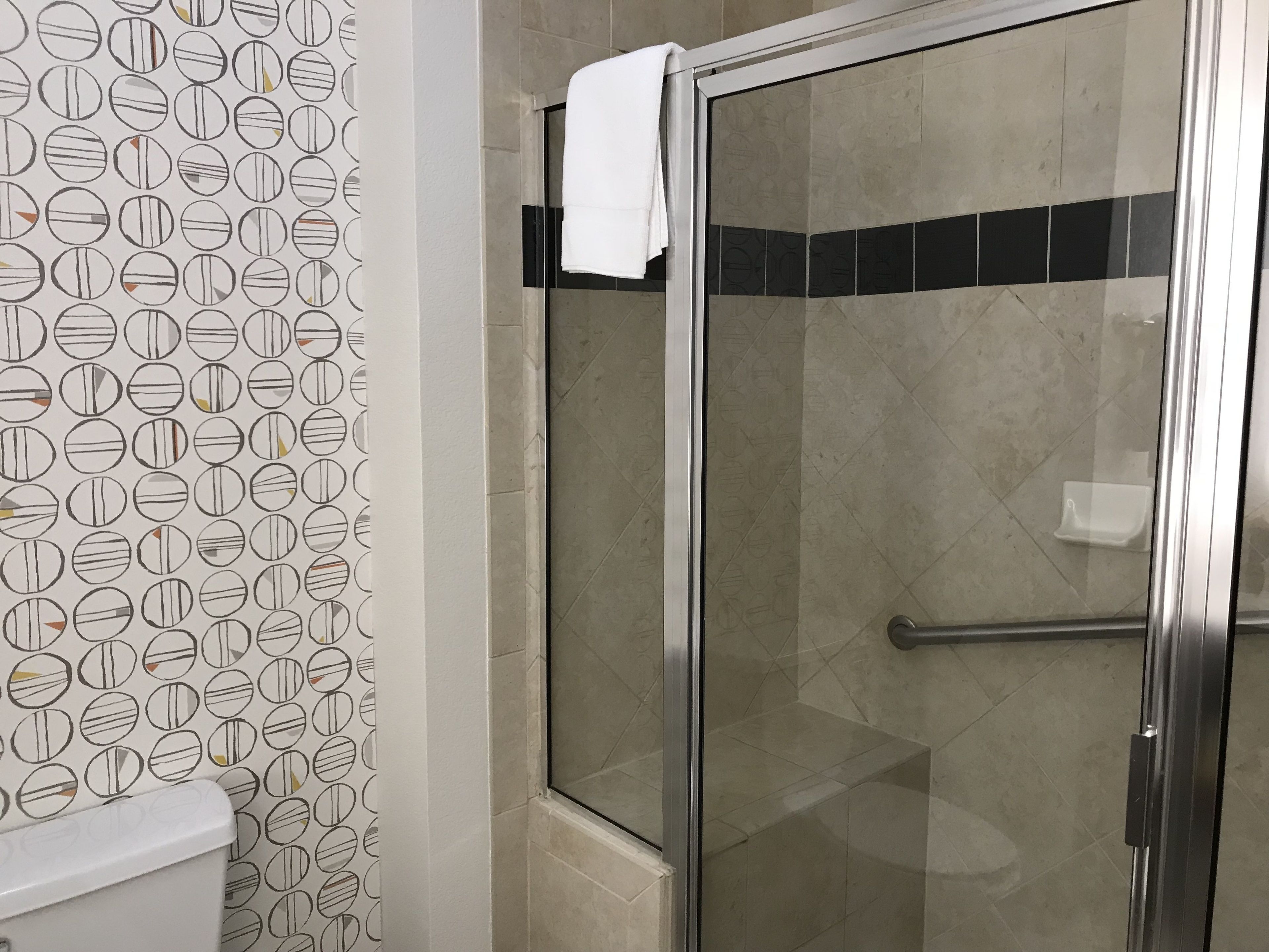 suite, 1 king bed | bathroom | free toiletries, hair dryer, towels