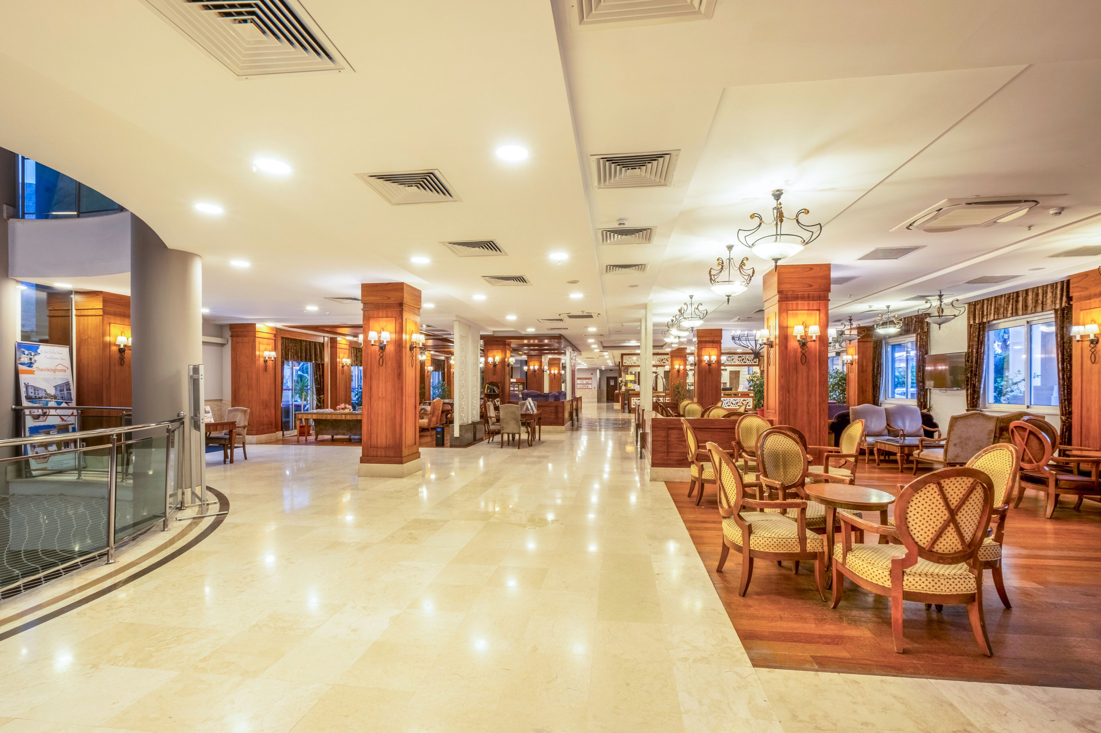 Zona de estar del vestíbulo