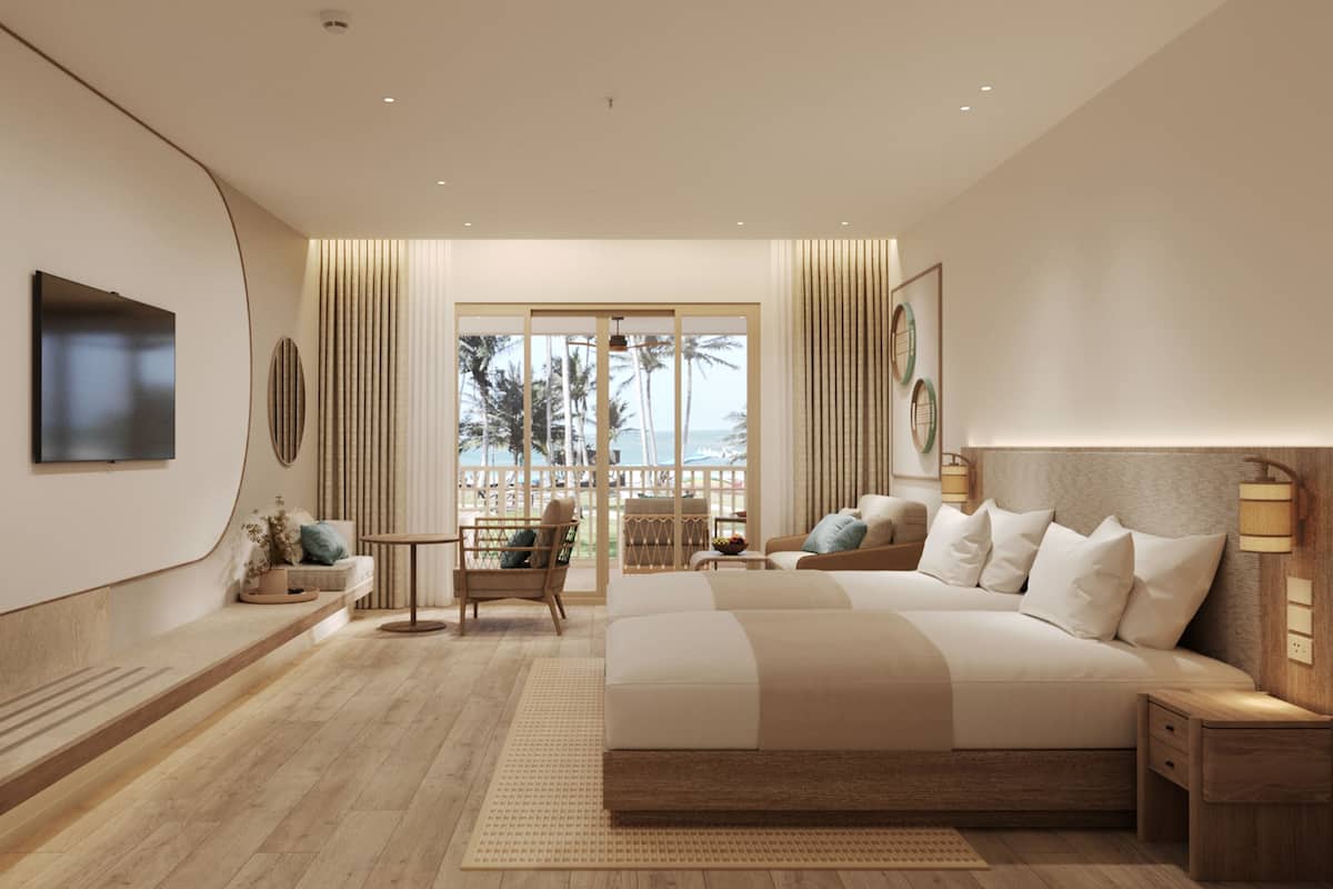 Sea View Grande Deluxe (Building) | Minibar, coffre-fort pour ordinateur portable, rideaux dâobscurcissement