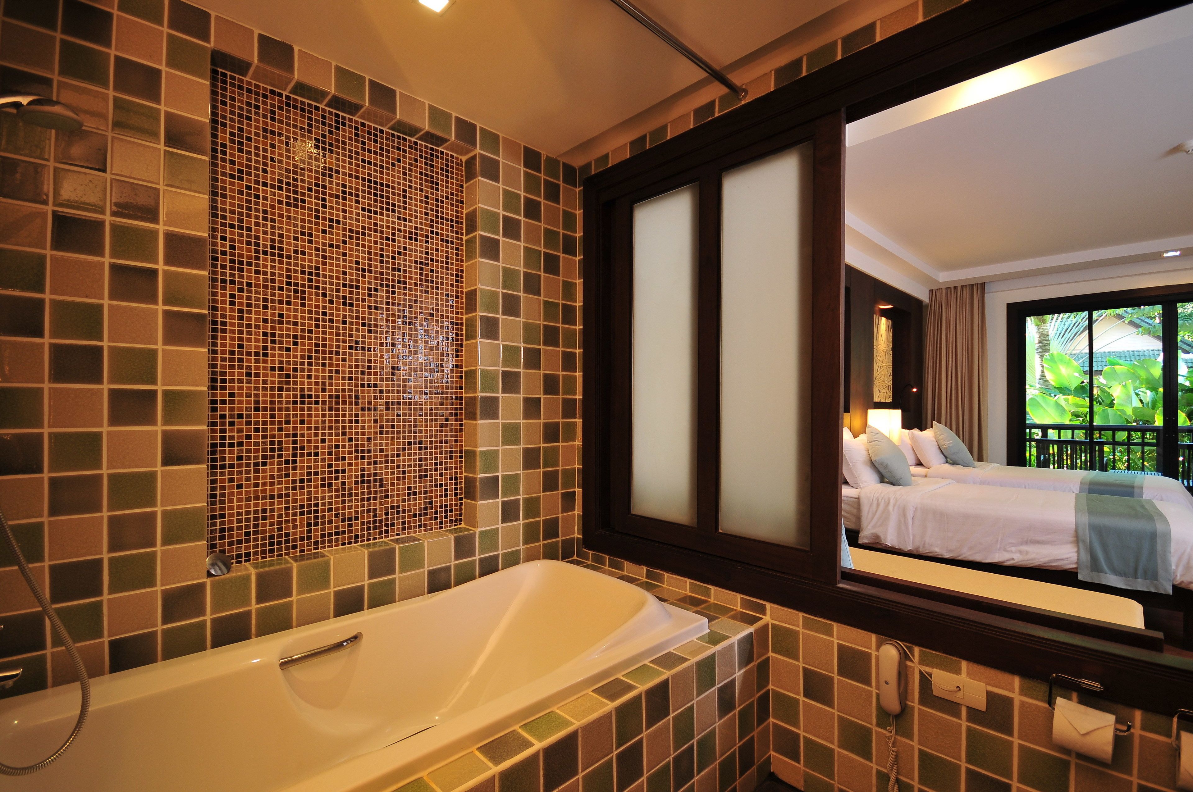 free toiletries, hair dryer, bathrobes, slippers