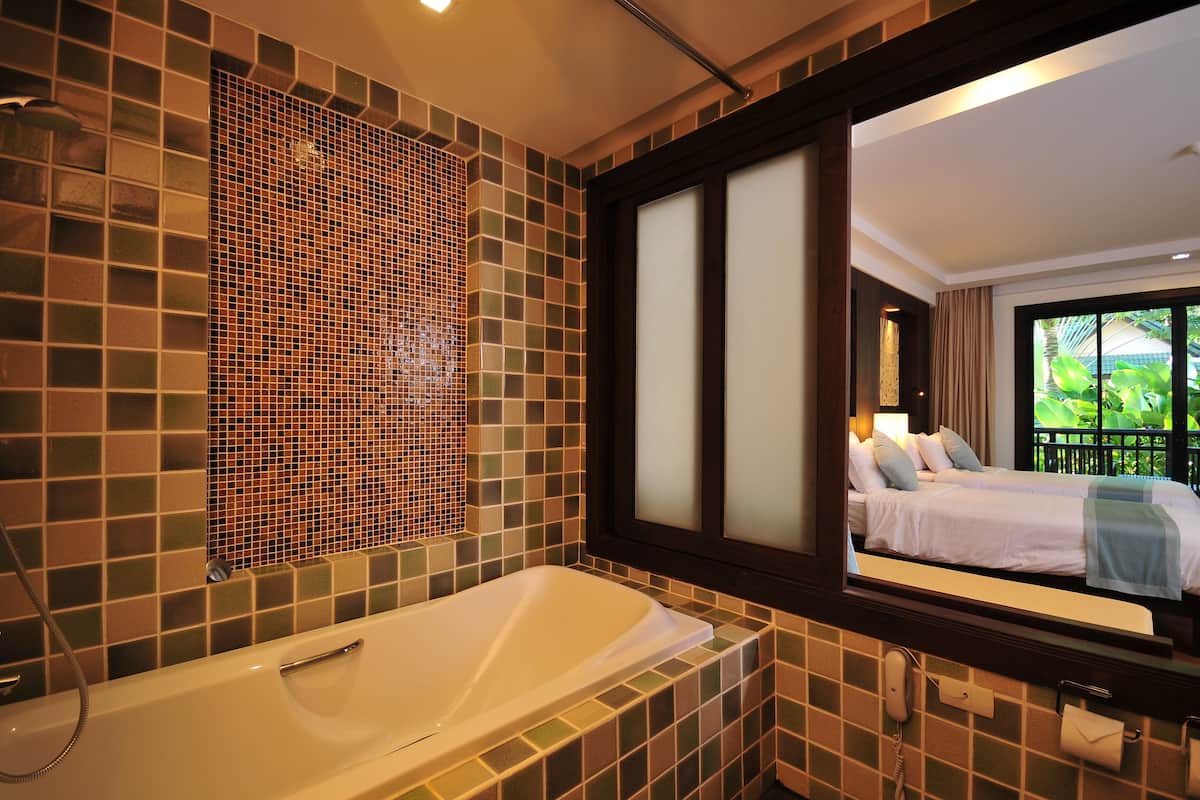 free toiletries, hair dryer, bathrobes, slippers