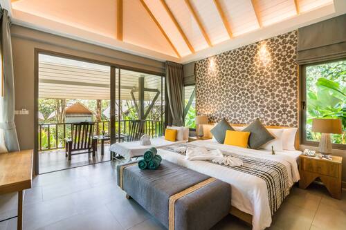 Garden View Deluxe (Villa) | Minibar, Zimmersafe, Verdunkelungsvorhänge, kostenloses WLAN