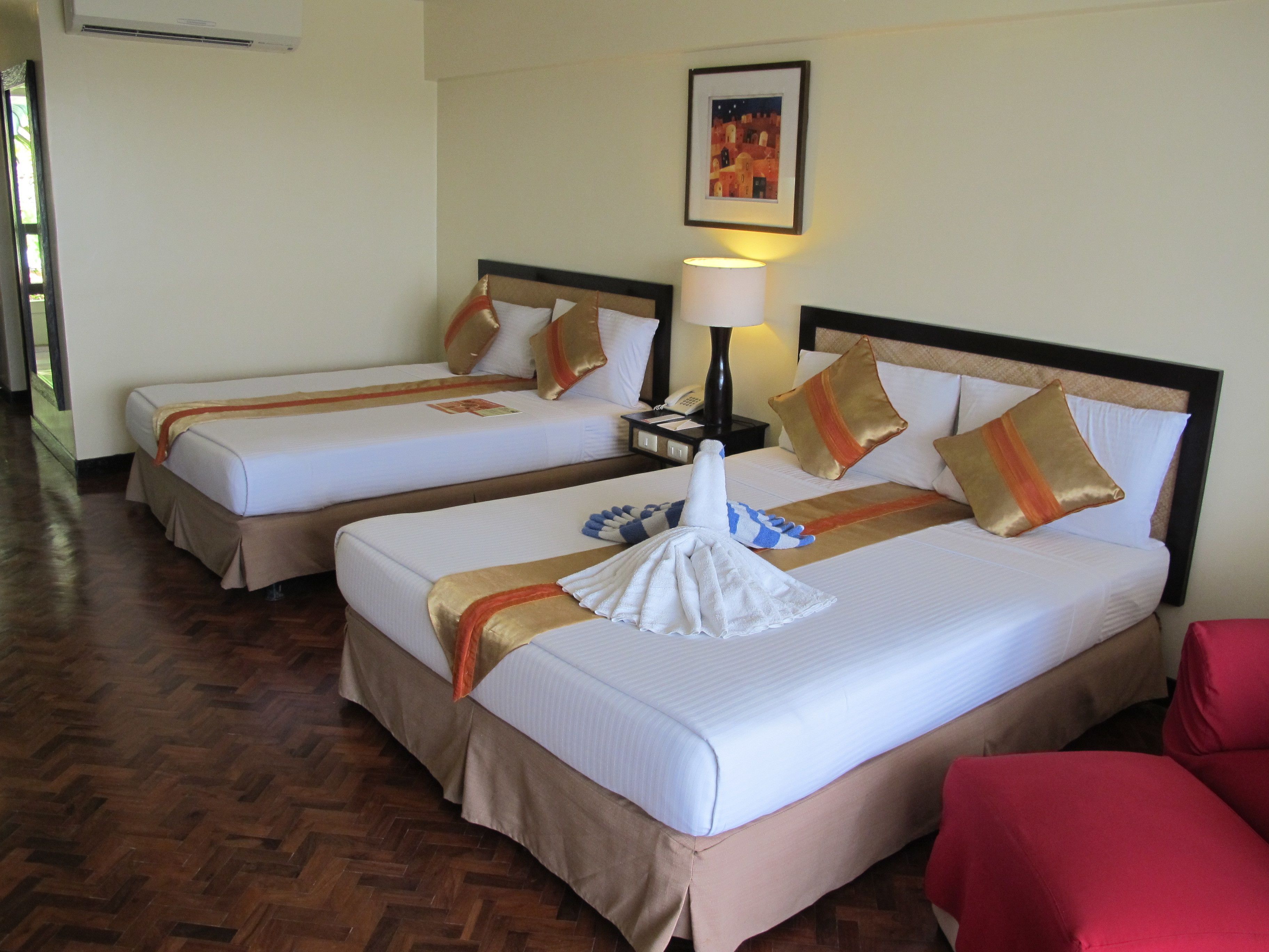 1 habitación, minibar, caja de seguridad en la habitación y escritorio 