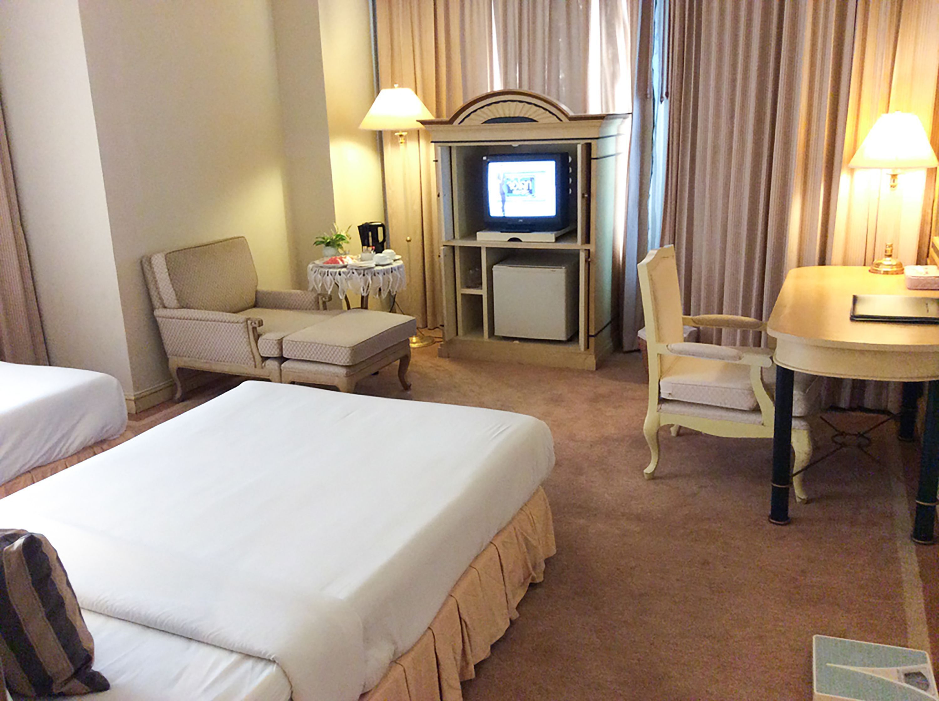 1 Schlafzimmer, Minibar, Schreibtisch, Verdunkelungsvorhänge