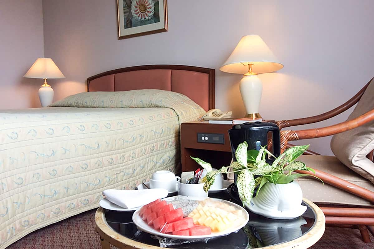 1 Schlafzimmer, Minibar, Schreibtisch, Verdunkelungsvorhänge