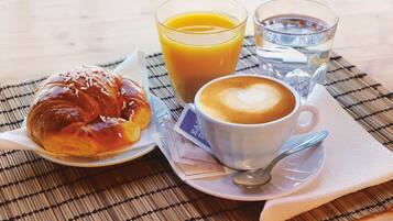 Daily continental breakfast for a fee