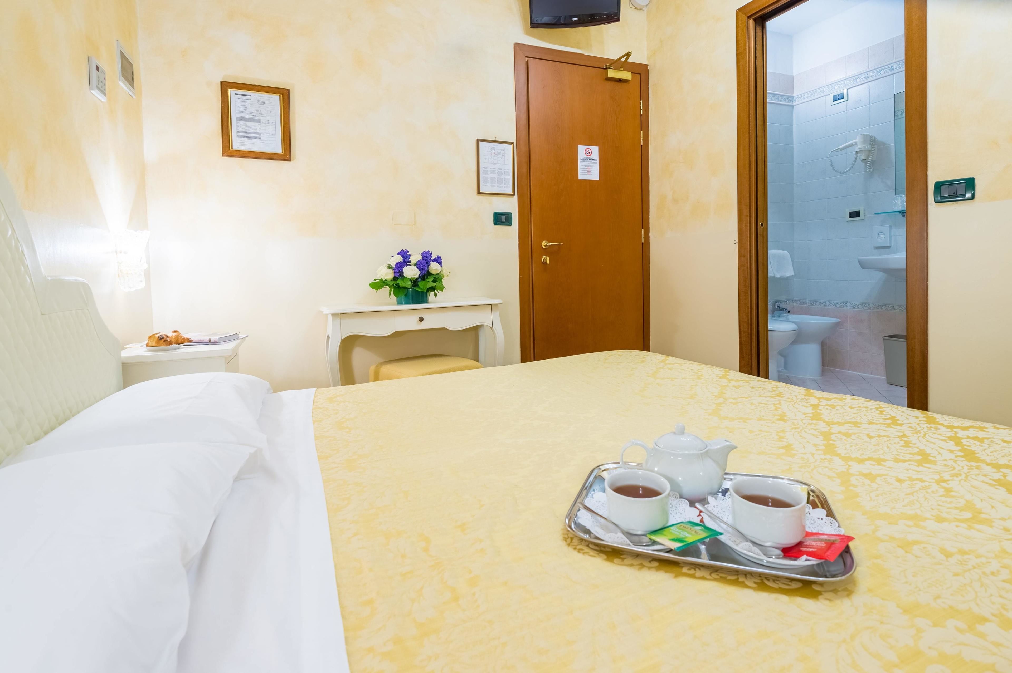 standard double room | premium bedding, in-room safe, desk, soundproofing