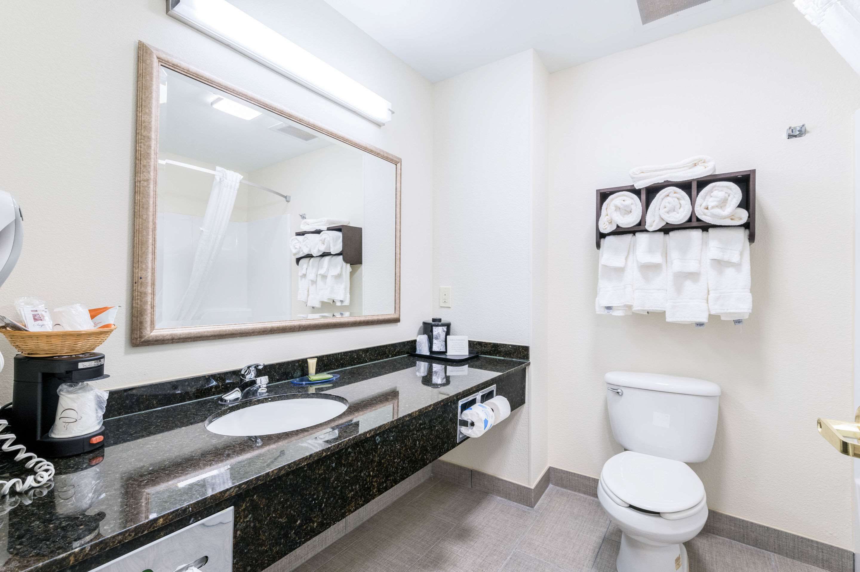 desk, blackout curtains, iron/ironing board, free wifi