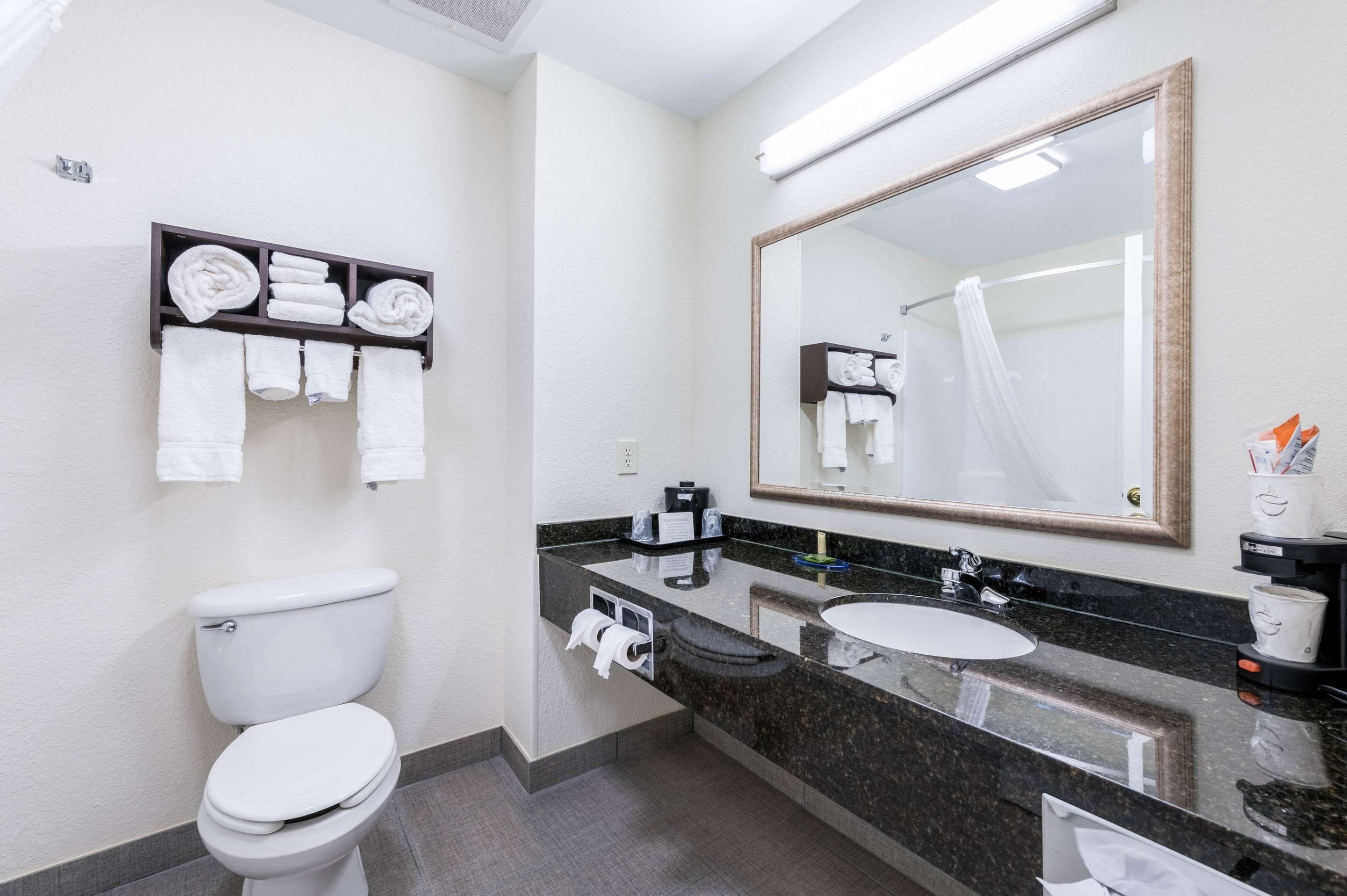 desk, blackout curtains, iron/ironing board, free wifi