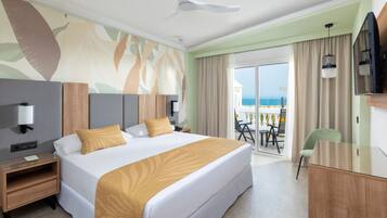 Junior-Suite, Balkon, Gartenblick (Superior) | Minibar, Bügeleisen/Bügelbrett, kostenloses WLAN, Bettwäsche