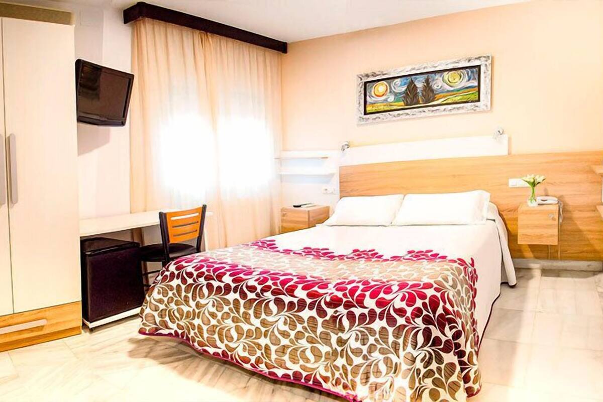 Double Room | Memory foam beds, in-room safe, desk, soundproofing