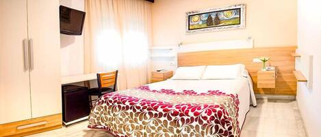 Double Room | Memory foam beds, in-room safe, desk, soundproofing