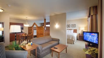 Suite, Multiple Beds | In-room safe, desk, blackout drapes, iron/ironing board