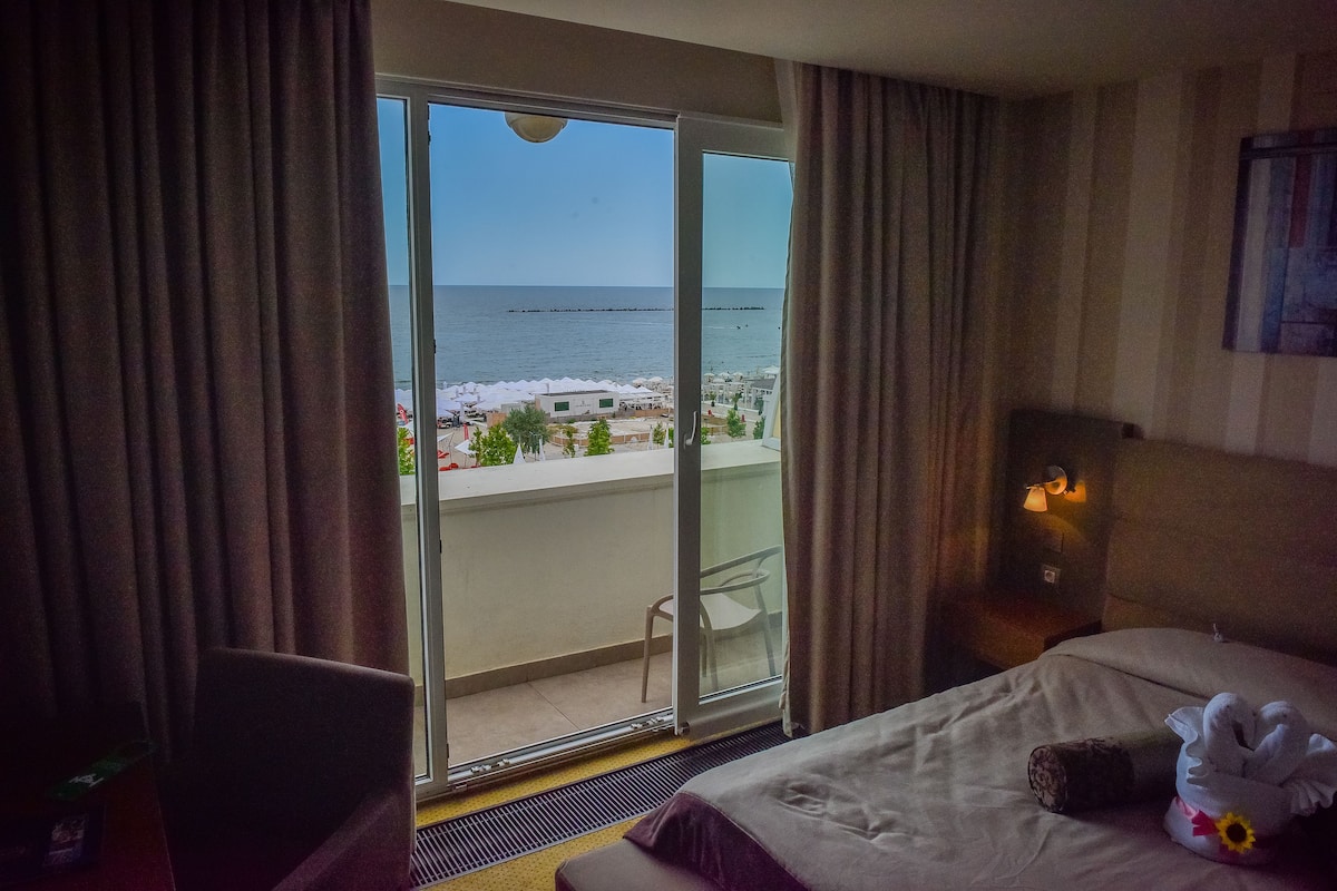 standard double room, sea view | view from room