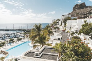 Uitzicht vanaf balkon