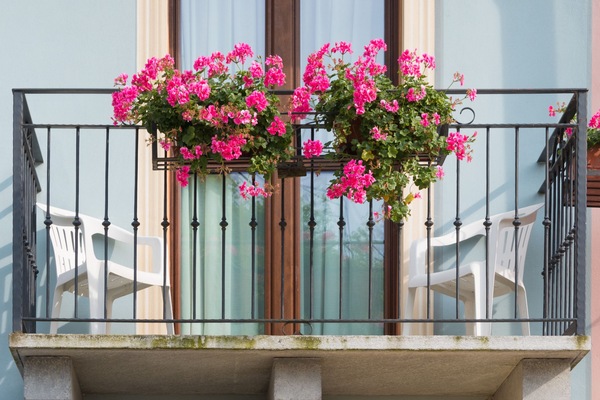 Fassade der Unterkunft