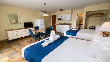 Room, 2 Queen Beds, Non Smoking, Partial Ocean View | WiFi (free)