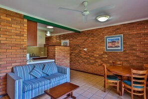 Apartment, 1 Bedroom | Living area | TV, DVD player - Bayside Holiday Apartments (Broome)