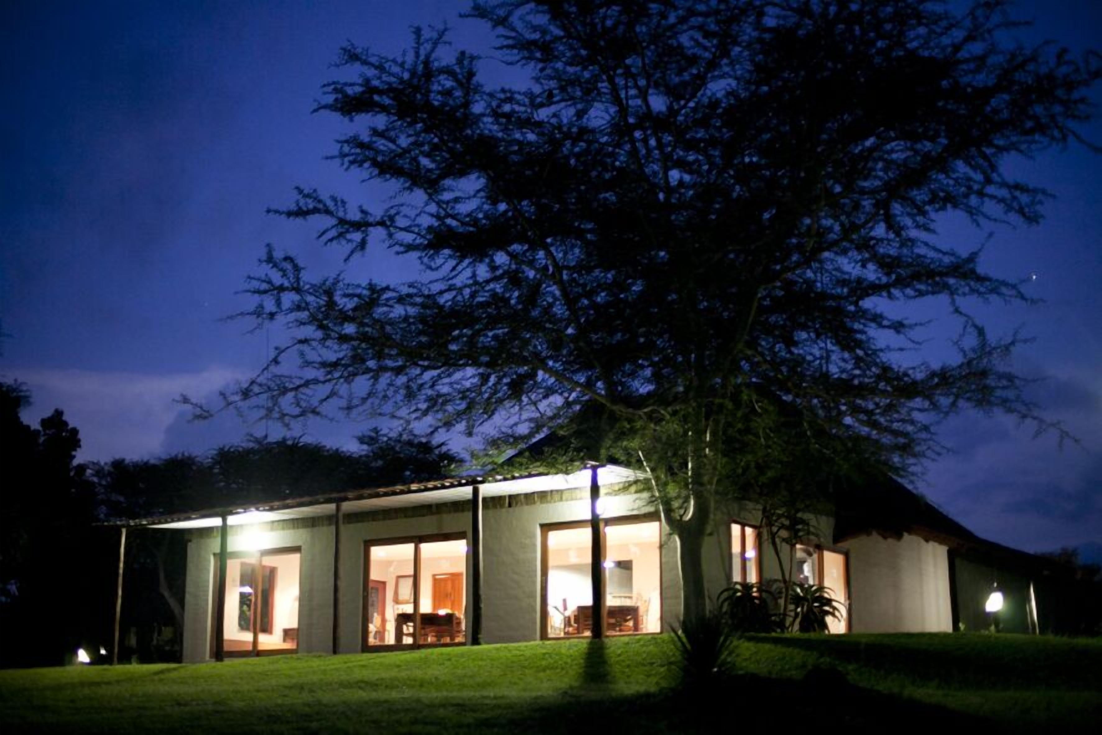 front of property – evening/night