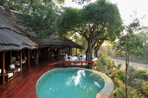 Outdoor pool - Imbali Safari Lodge (Imbali Concession)