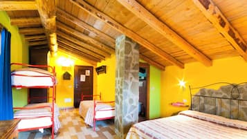 Familienzimmer, 1 Schlafzimmer, Talblick, zum Garten hin