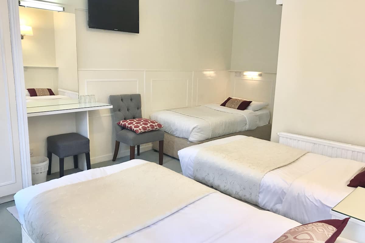 triple room, 3 single beds | individually decorated, individually furnished, desk, iron/ironing board