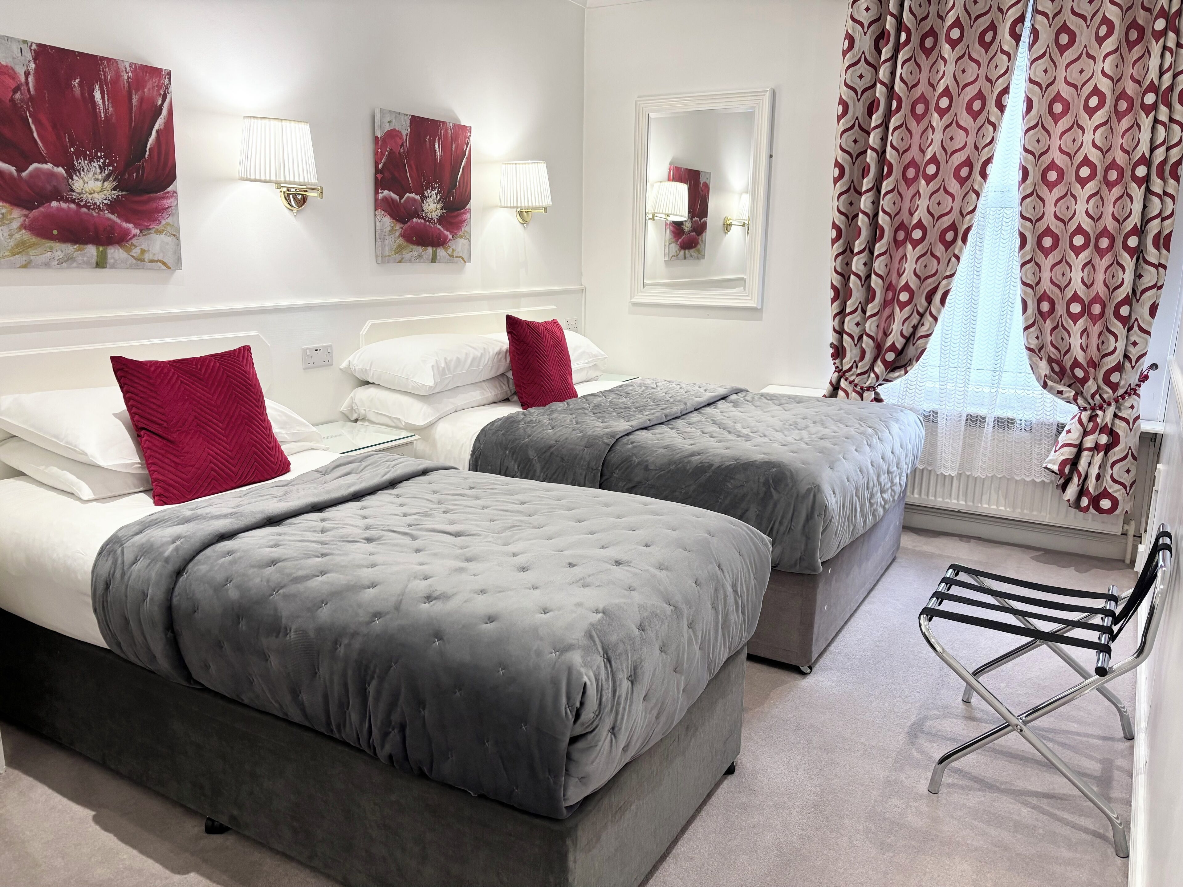 Chambre avec lits jumeaux