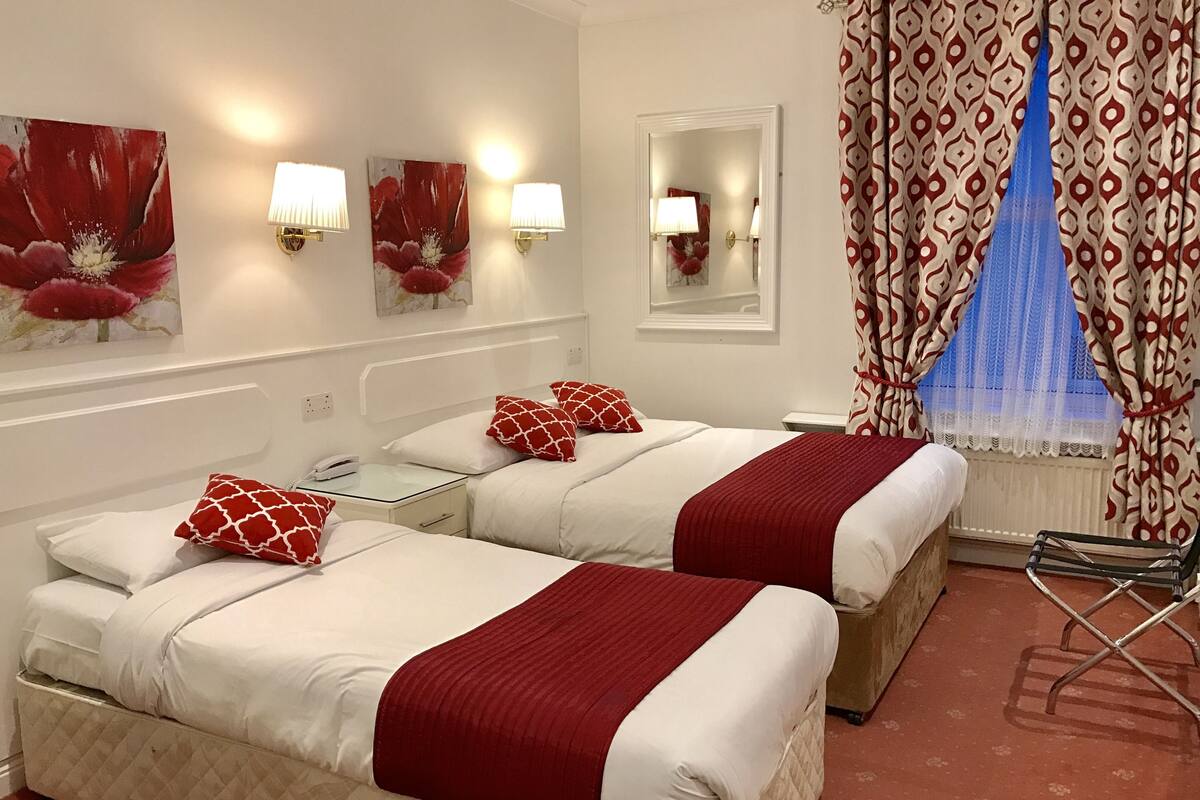 Twin Room | Individually decorated, individually furnished, desk, iron/ironing board