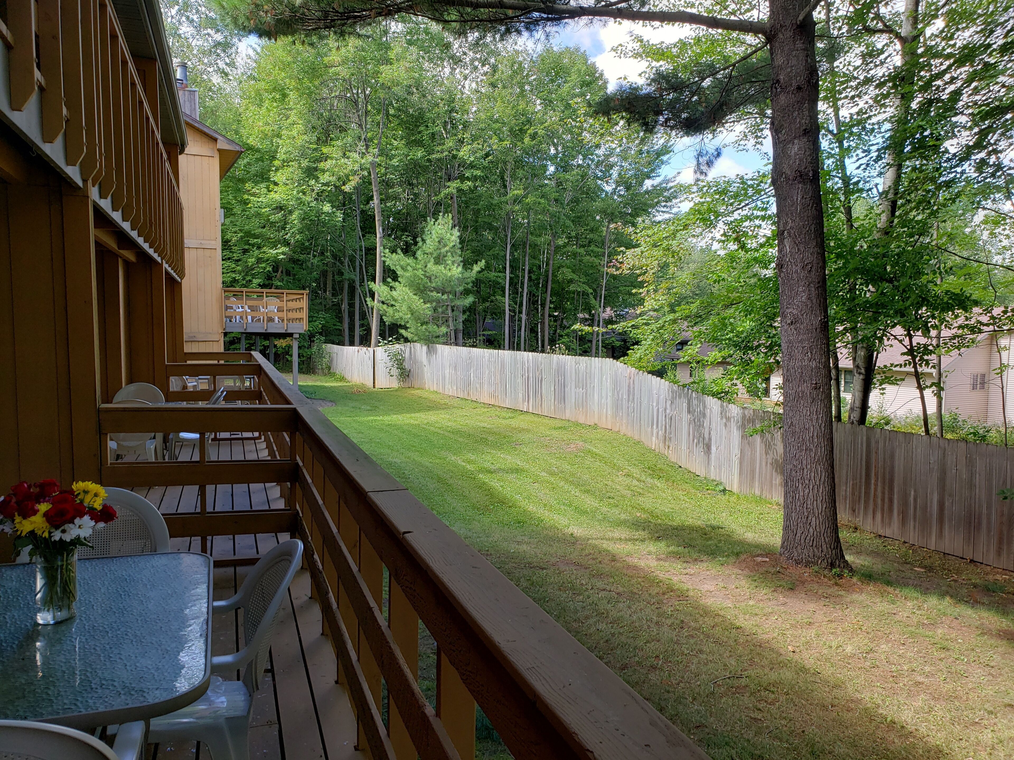 4 bedroom townhouse - queens | garden view