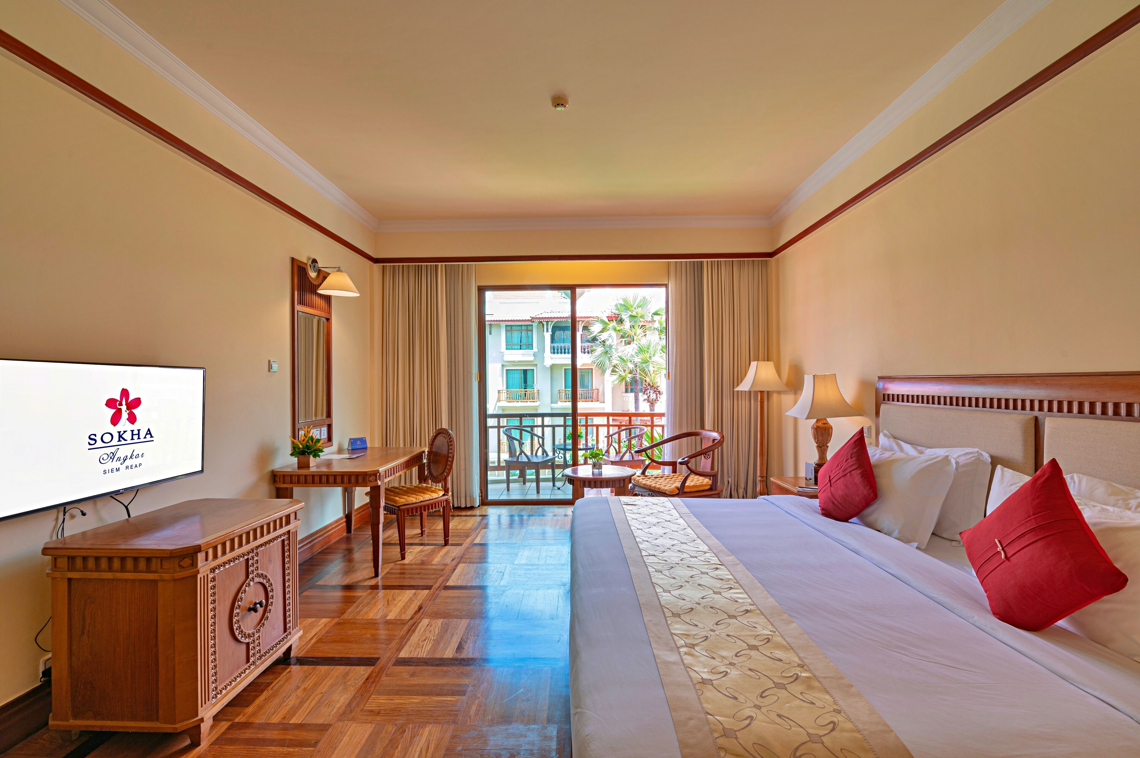 Deluxe-Zimmer, 1 King-Bett, Poolblick