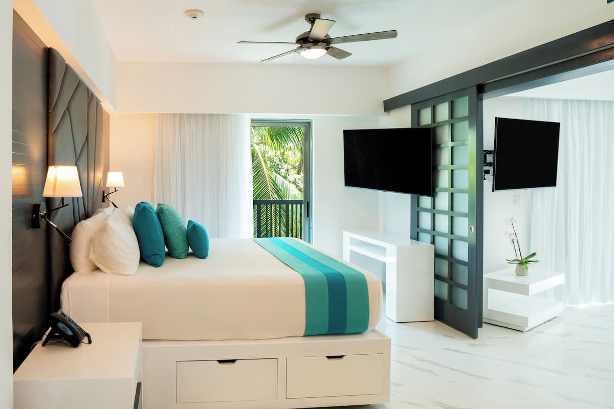1 chambre, literie de qualité supérieure, surmatelas
