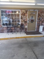 Entrada de la propiedad