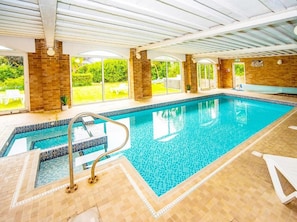 Indoor pool, outdoor pool